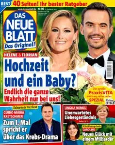 Das Neue Blatt – 27. September 2017