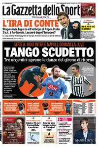 La Gazzetta Dello Sport con edizioni Locali (Roma, Milano, Puglia, Sicilia) - 16.01.2016 