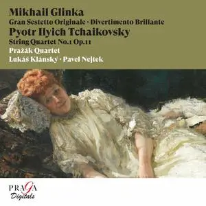 Prazak Quartet - Mikhail Glinka: Gran Sestetto Originale - Pyotr Ilyich Tchaikovsky: String Quartet No. 1 (2022)