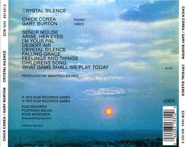 Chick Corea & Gary Burton - Crystal Silence (1973) {ECM 1024}