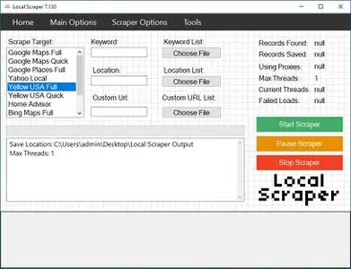 Local Scraper 7.130