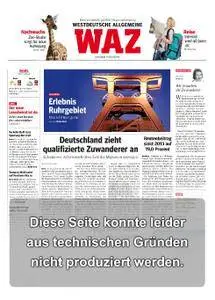 WAZ Westdeutsche Allgemeine Zeitung Sonntagsausgabe - 15. Juli 2018