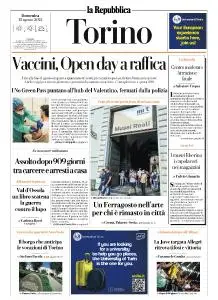 la Repubblica Torino - 15 Agosto 2021