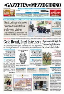 La Gazzetta del Mezzogiorno - 19.03.2015