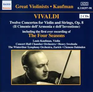 Louis Kaufman - Vivaldi: 12 Violin Concertos Op. 8, The Four Seasons (2005)