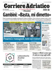 Corriere Adriatico Pesaro - 1 Marzo 2025