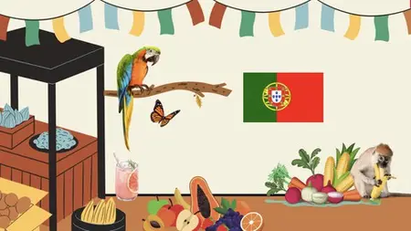 4 in 1 Portuguese vocabulary course