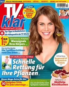 TV Klar - 31 Juli 2025