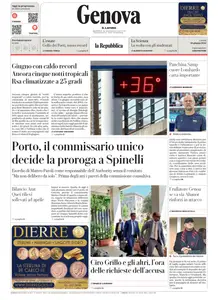 la Repubblica Genova - 30 Giugno 2025