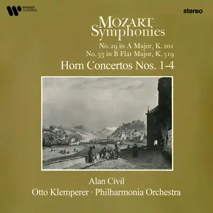 Otto Klemperer - Mozart Horn Concertos Nos. 1 - 4, Symphonies Nos. 29 & 33 (2025) [Official Digital Download 24/192]