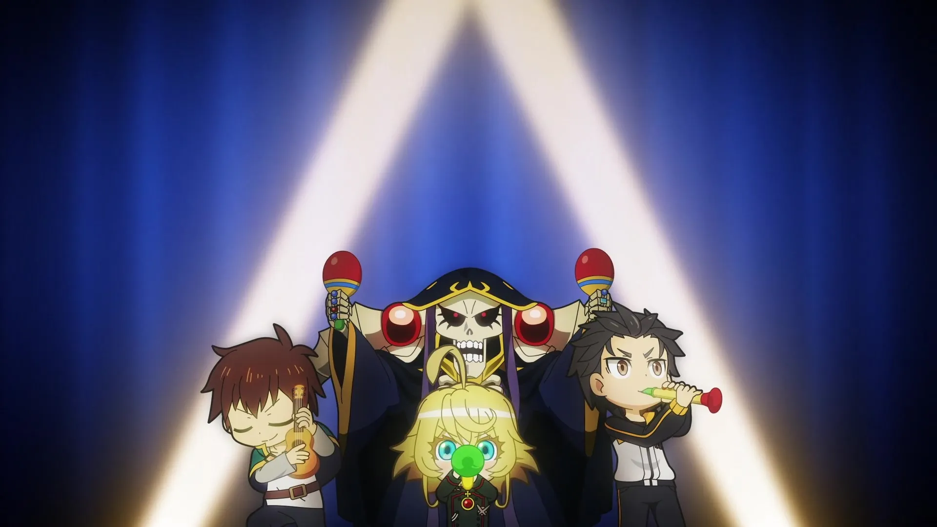 Isekai Quartet S03E01 Come Together School Life