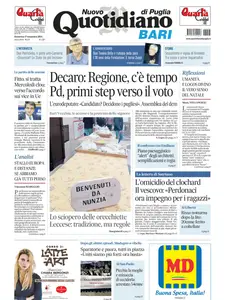 Quotidiano di Puglia Bari - 17 Novembre 2024