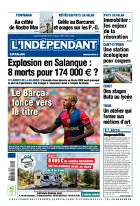 L'Indépendant - 12 Mai 2025