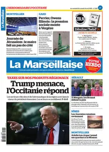 La Marseillaise Hebdo Occitanie - 18 Avril 2025