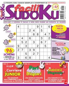 Facili Sudoku N.57 - Febbraio 2025