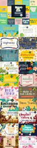 Summer Days Font Bundle - 20 Premium Fonts