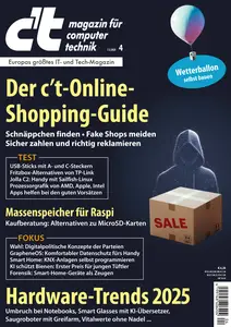 c't Magazin für Computertechnik - 06 Februar 2025