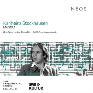 GrauSchumacher Piano Duo & SWR Experimentalstudio - Stockhausen: Mantra (2024) [Official Digital Download 24/48]