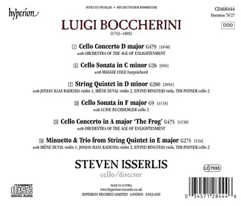 Steven Isserlis - Luigi Boccherini: Music of the Angels - Cello Concertos, Sonatas & Quintets (2024)