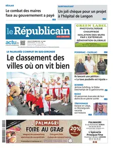 Le Républicain Sud Gironde - 27 Février 2025