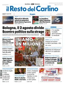Il Resto del Carlino Reggio Emilia - 3 Agosto 2025