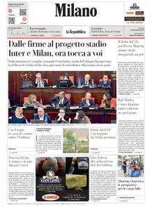 la Repubblica Milano - 30 Settembre 2025