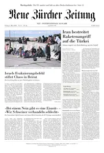 Neue Zürcher Zeitung International - 6 März 2026