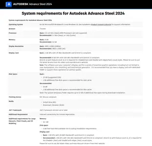Autodesk Advance Steel 2024.0.2