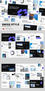 Swiss Style Business Company Powerpoint 2VHJWZ3