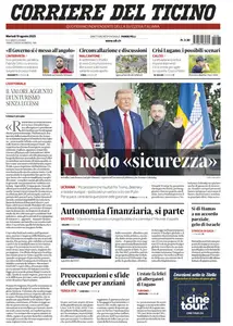 Corriere del Ticino - 19 Agosto 2025