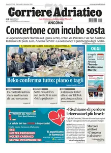 Corriere Adriatico Ancona - 11 Dicembre 2024