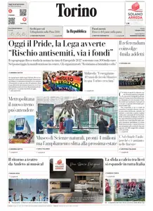 la Repubblica Torino - 7 Giugno 2025