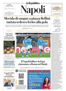 la Repubblica Napoli - 3 Febbraio 2025