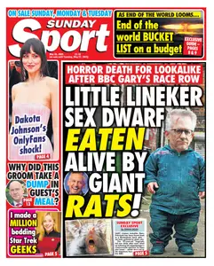 Sunday Sport - 23 May 2025