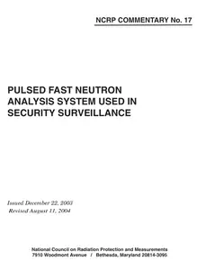 Pulsed Fast Neutron Analysis System Used in Security Surveillance