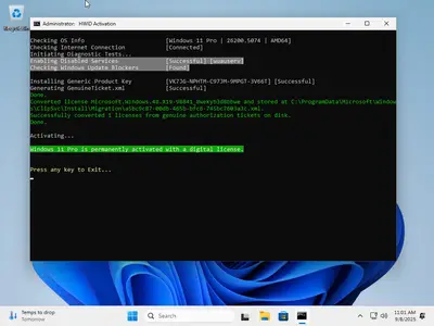 tiny11 Core 25H2 Build 226200.5074 Preactivated (Preview)