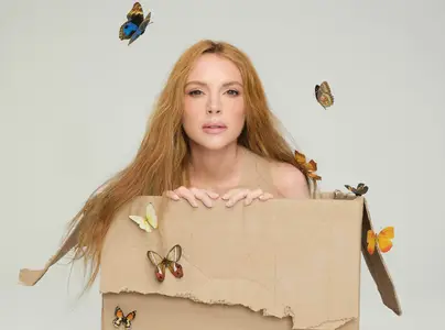 Lindsay Lohan by The Morelli Brothers for FLAUNT November 2024