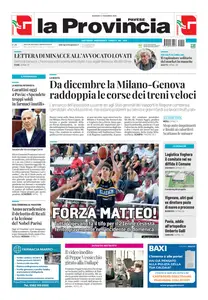 La Provincia Pavese - 11 Novembre 2025