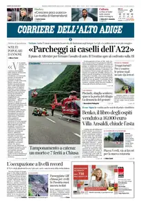 Corriere dell'Alto Adige - 26 Luglio 2025