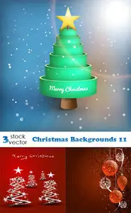 Vectors - Christmas Backgrounds 11
