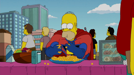 The Simpsons S21E01 Homer the Whopper
