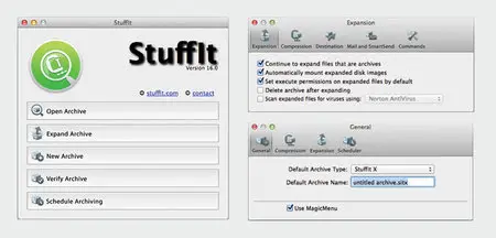 StuffIt Deluxe v16.0 Mac OS X