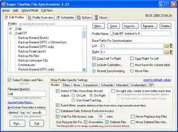 Super Flexible File Synchronizer Pro ver.3.25 Build 514