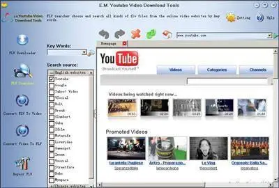 E. M. Youtube Video Download Tool v2.30