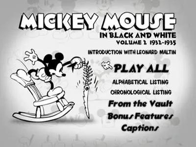 Walt Disney Treasures: Mickey Mouse in Black and White -Volume Two 1928-1935 (2004)