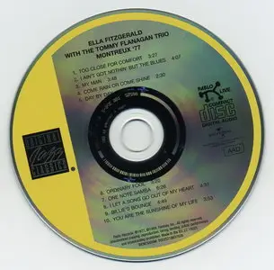 Ella Fitzgerald with The Tommy Flanagan Trio - Montreux '77 (1977) (Reissued 1989)