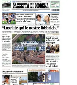 La Gazzetta di Modena 02 giugno 2012