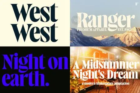 West West Condensed Serif