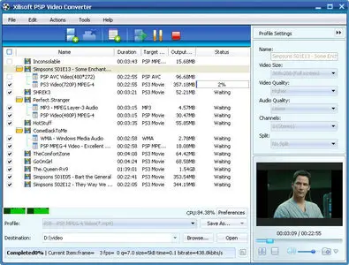 Xilisoft PSP Video Converter 6.5.2.0127