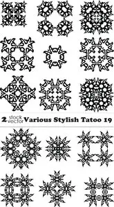 Vectors - Various Stylish Tatoo 19